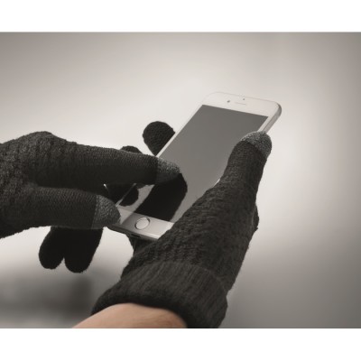 Guantes táctiles para smartphone personalizados